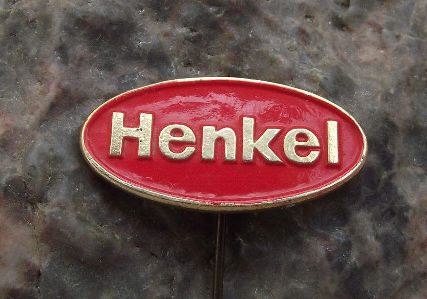 Antique Henkel AG Chemicals Firm German Consumer Goods Company Pin Badge