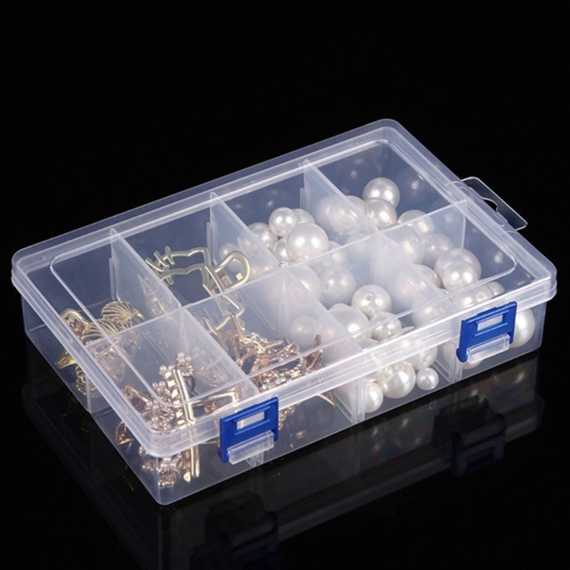 Multipurpose Workshop Organizer Container Removable Dividers with Secure Lock