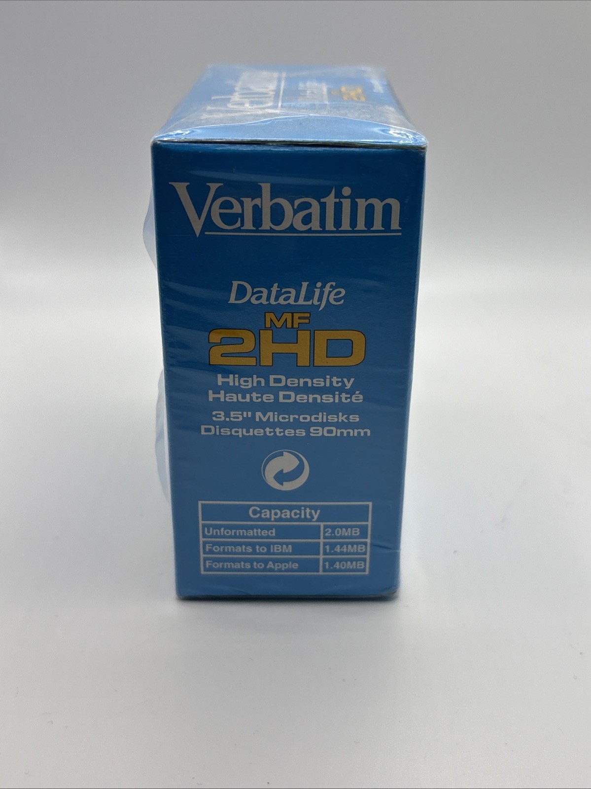 Sealed Verbatim DataLife MF 2HD High Density Formatted for IBM 10-Pack