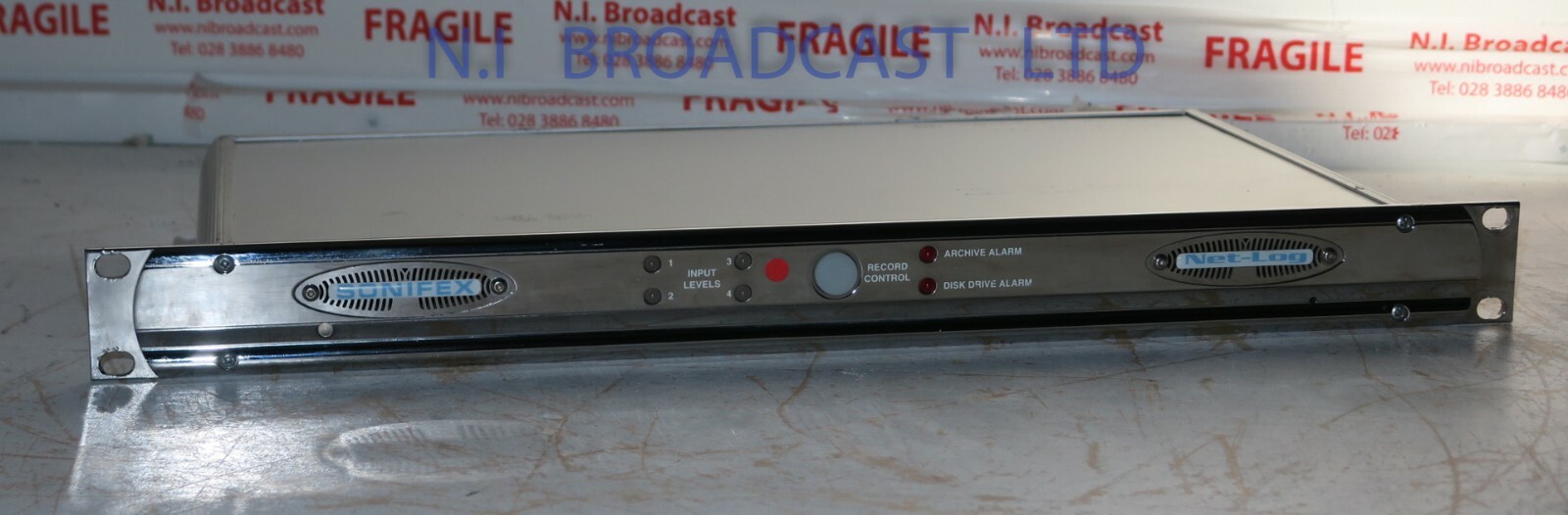 1x Sonifex netlog ( net-log)  4channel audio logging recorder 4ch (ref 2)