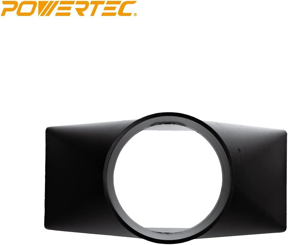 POWERTEC 70151 Dust Hood Rectangular Shape, Funneled 4-Inch Fitting By...