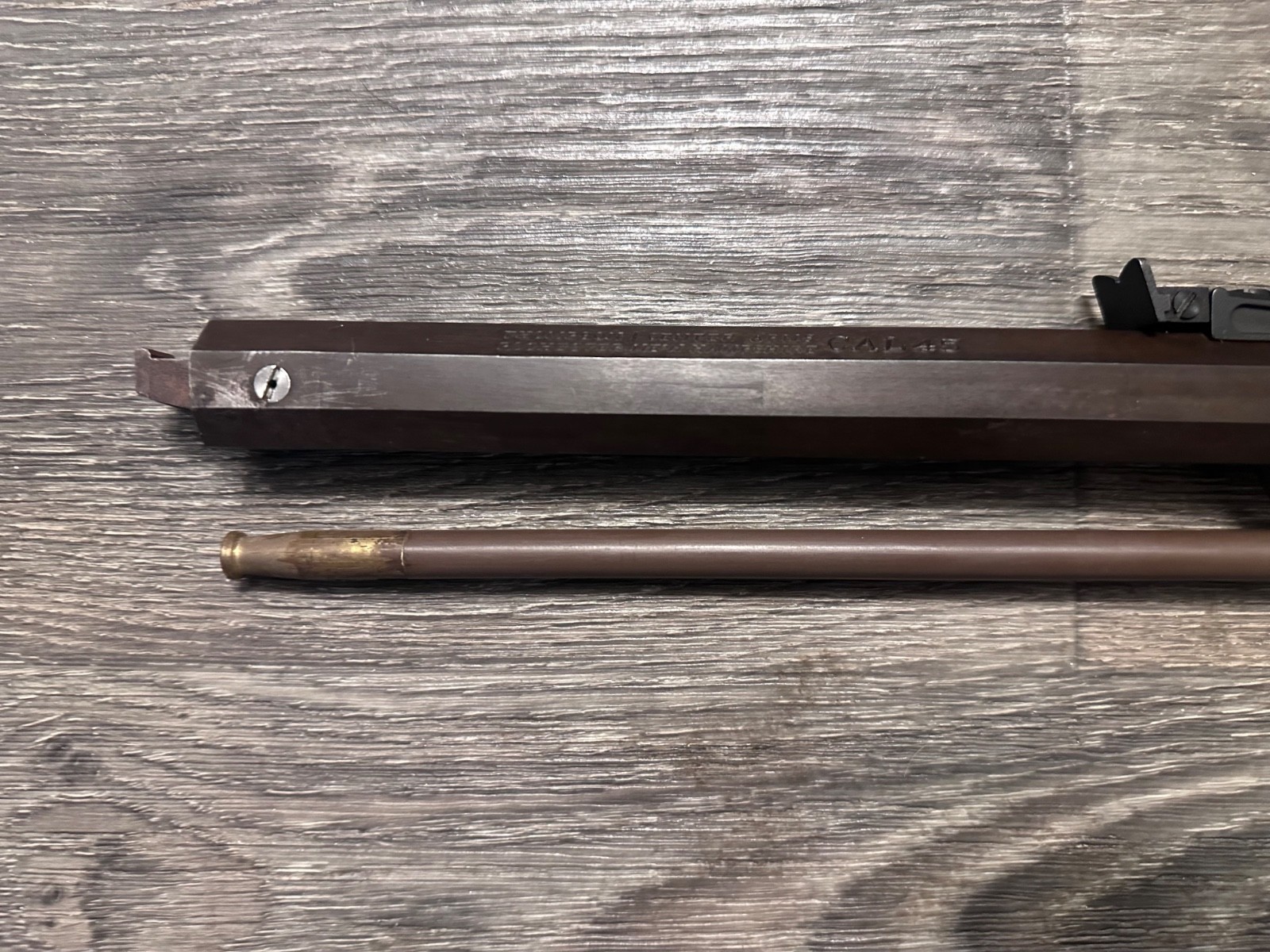 Early Thompson Center .45 Caliber Hawken FLINTLOCK Barrel Assembly