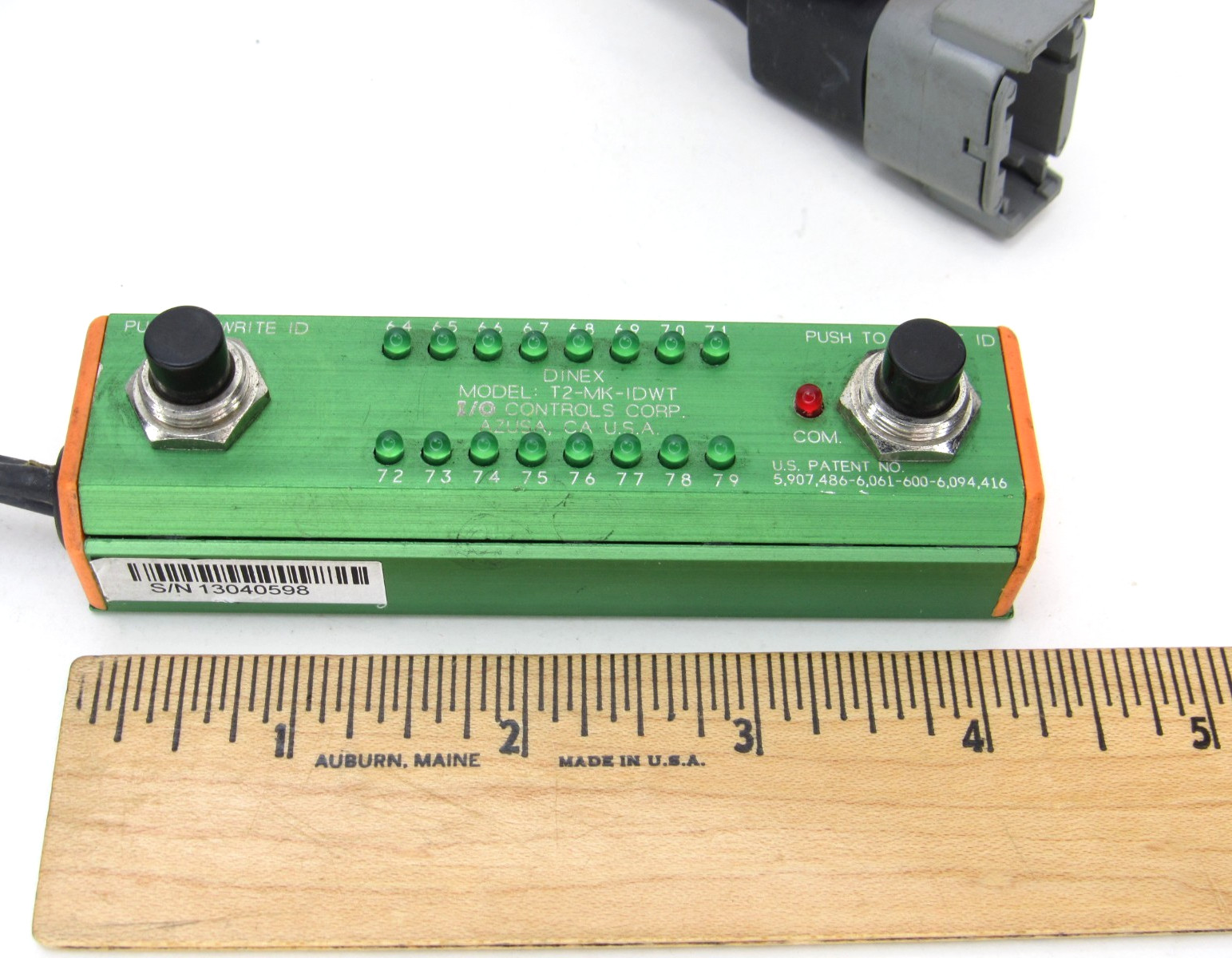 DINEX Control Module T2-MK-IDWT Input Output I/O System Green USED