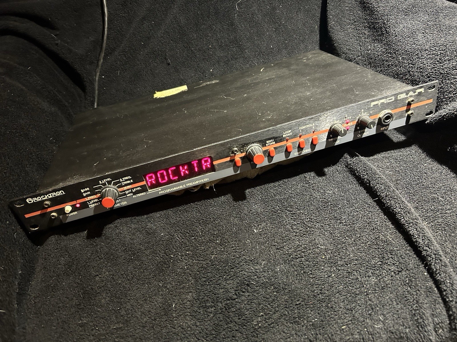 Rocktron Pro GAP, Guitar Preamp Processor, Hush, Vintage Rack Tested And Working