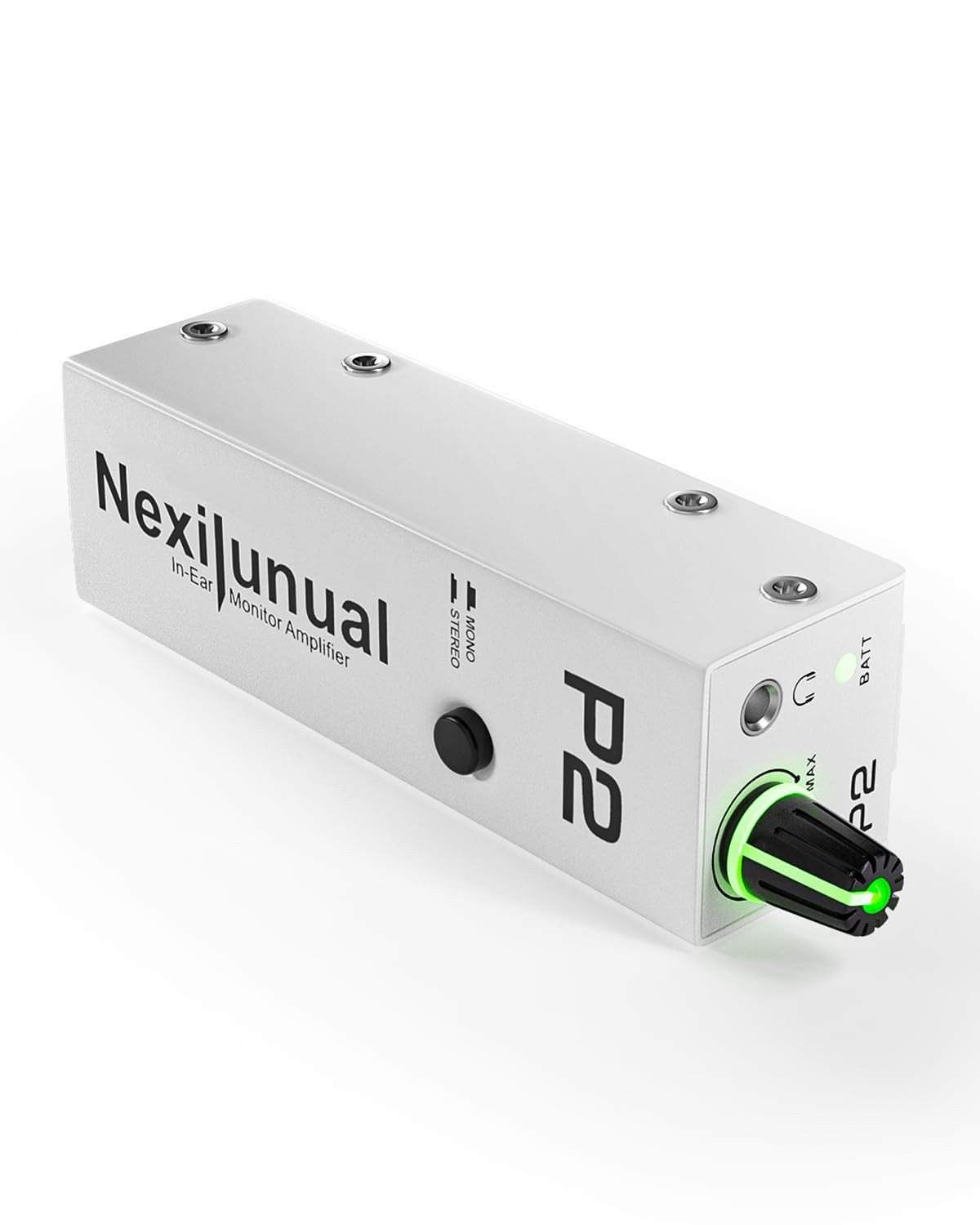 P2 Ultra-Compact In-Ear Monitor Amplifier, Personal Headphone Amp with XLR/TRS