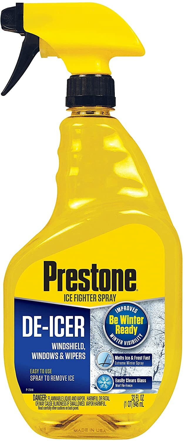 Prestone AS247 Trigger Spray Windshield De-Icer 32oz, 6 Pack