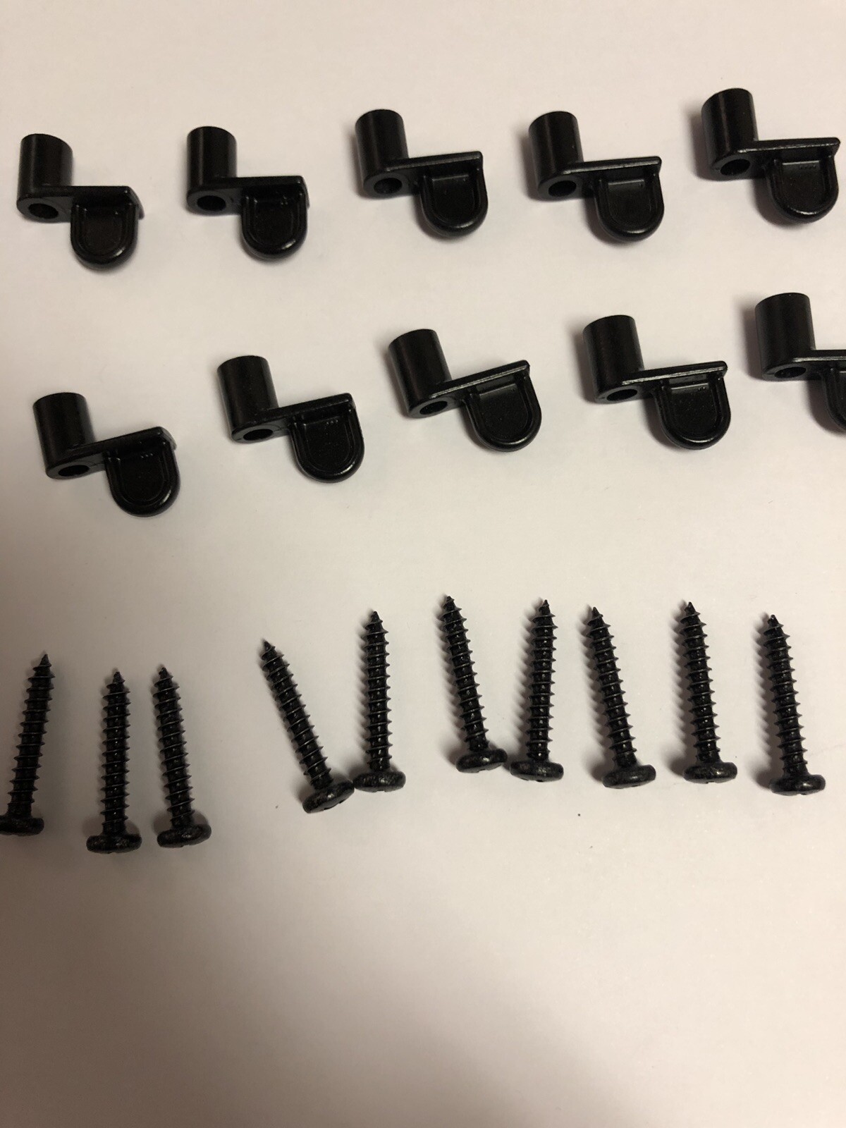 SECURITY STORM DOOR GLASS RETAINER CLIPS METAL