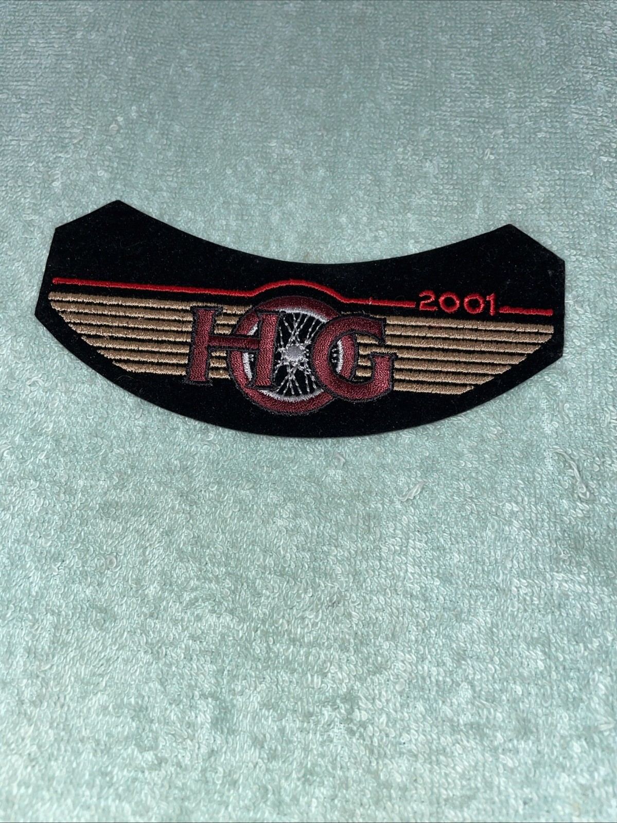 Harley Davidson Hog 2001 Patch 5 - 1/2 In X 2 In New
