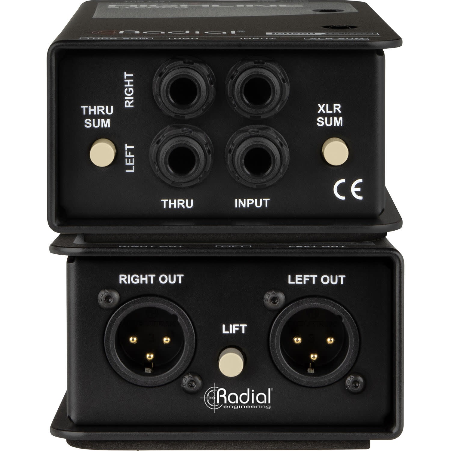 Radial Highline Stereo Passive Stereo Line Isolator Box