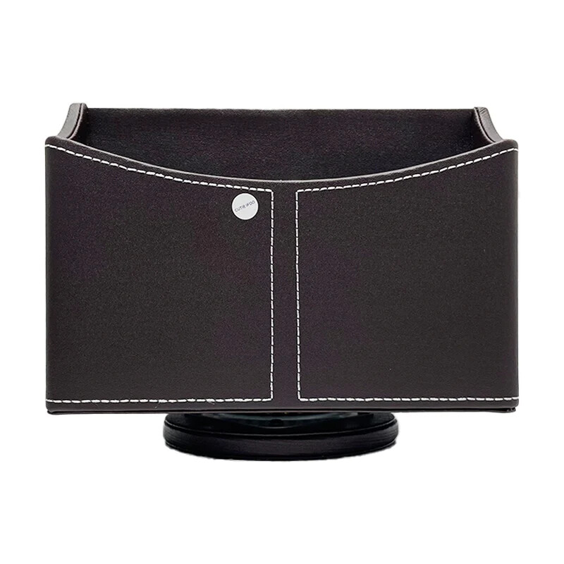 Remote Caddy for Table 360 Degrees Rotatable Desktop Organizer Storage Box