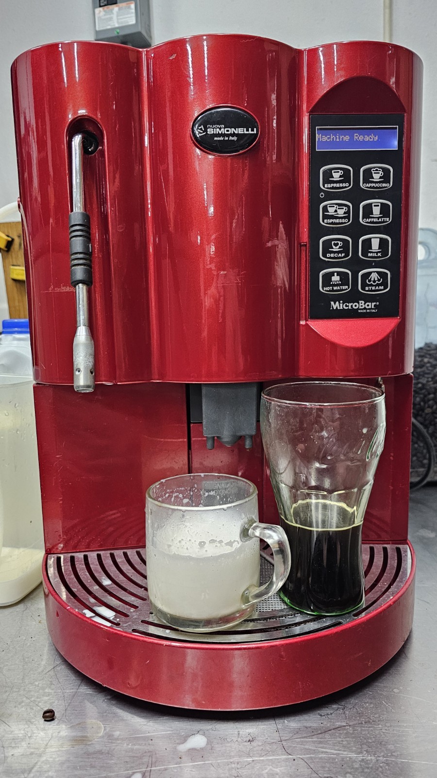 Nuova Simonelli Microbar Commercial SuperAutomatic Espresso Coffee Machine 120v