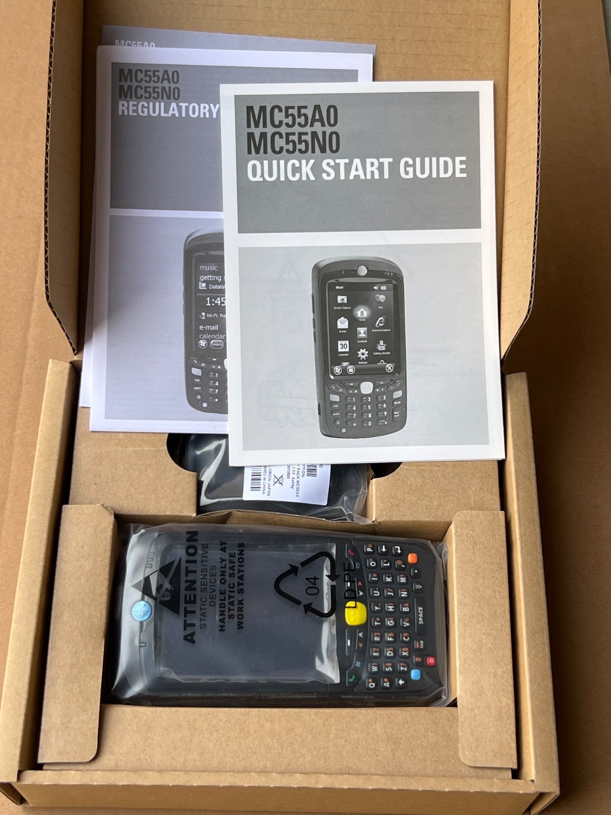 Zebra / Symbol | MC55A0 | MC55A0-P40SWQQA9WR | Mobile Barcode Data Terminal