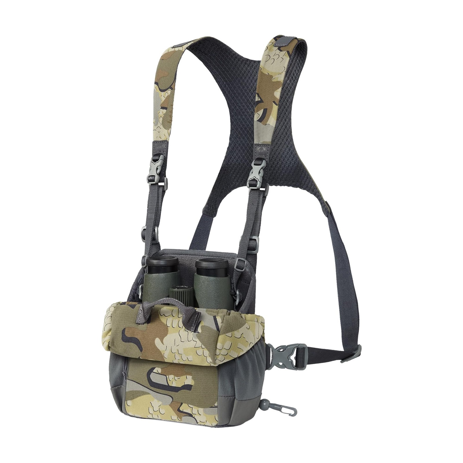 KUIU PRO Bino Harness – Waterproof, Adjustable, One-Hand Lid, Large, Valo