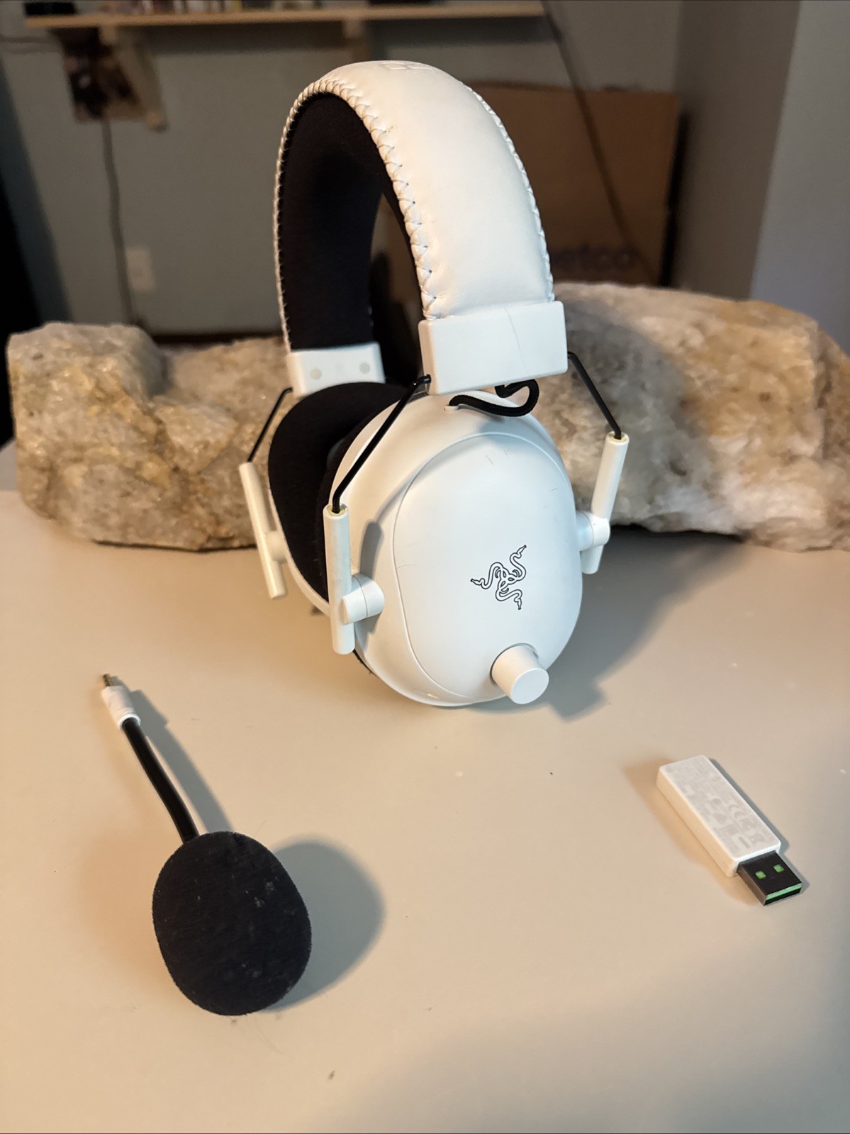 Razer BlackShark V2 Pro Wireless Headset. Untested. Overall Good Condition.