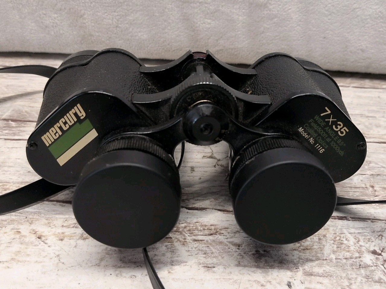 MERCURY 7X35 BINOCULARS MODEL 1111 393FT AT 1000 YDS COATED OPTICS