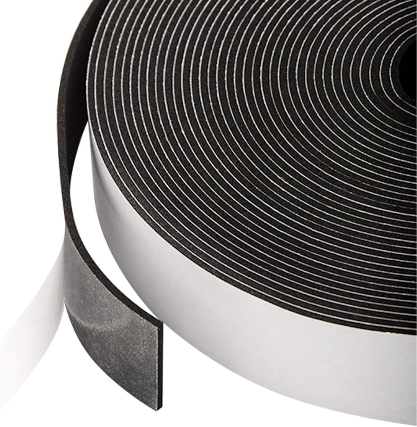 High Density Foam Tape Roll, 1 Inch X 1/16 Inch (1.5Mm), Weather Stripping Seal