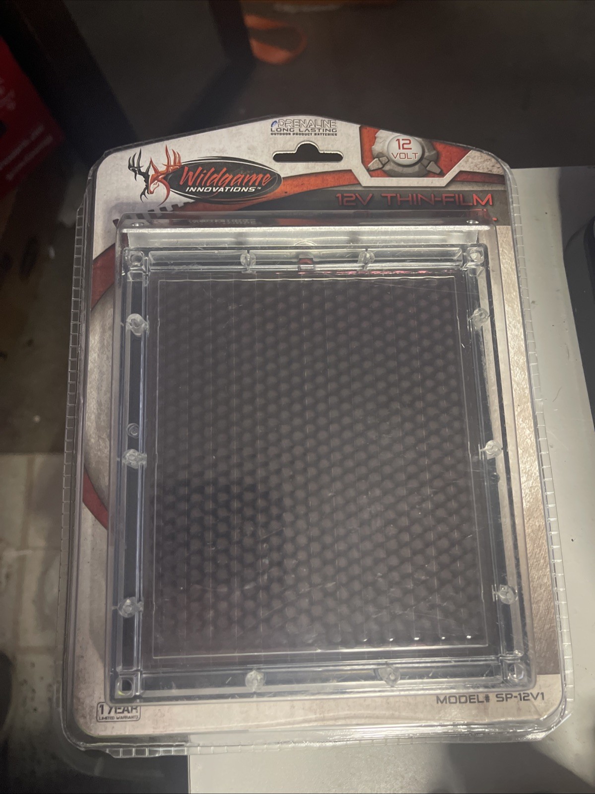 Wildgame Innovations 12 Volt Thin Film Solar Panel SP-12V1 eDRENALINE NEW
