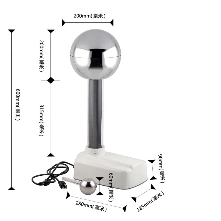 Factory Supply Small Scientific Instruments Van De Graaff Power Generator