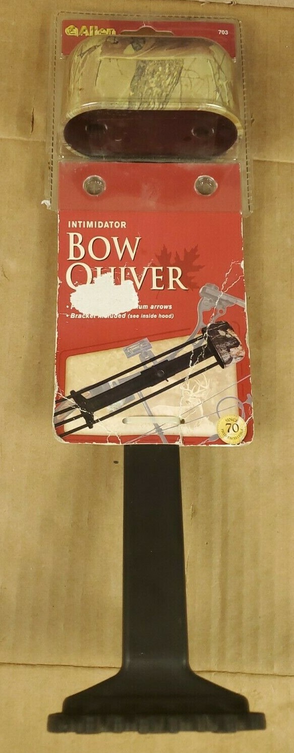 NEW Allen Intimidator Bow Quiver Holds 4 carbon, aluminum or fiberglass arrows