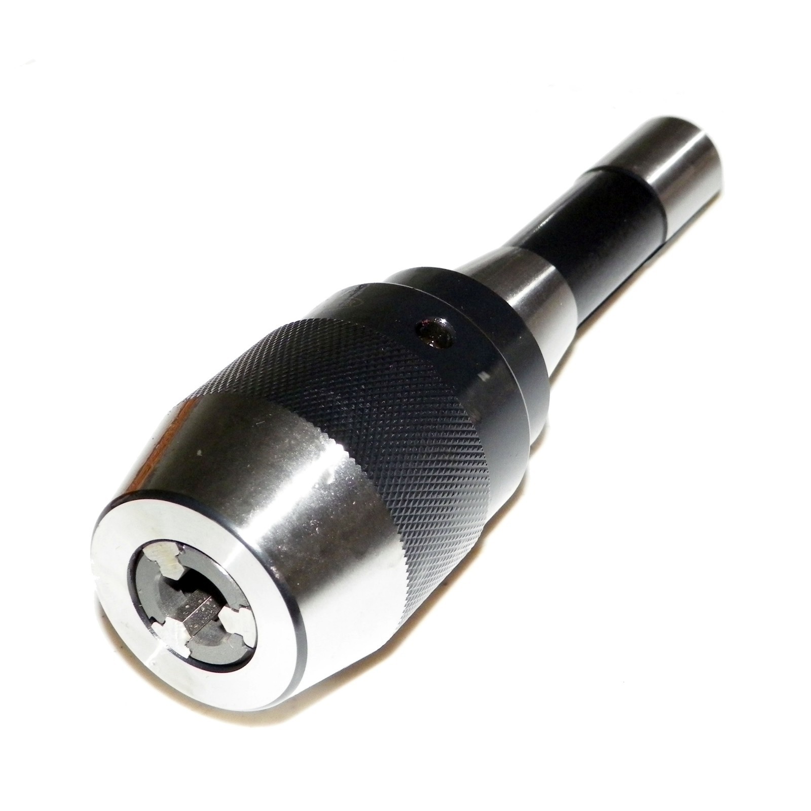 1/2" Self-Tighten Keyless Drill Chuck Integrated with  R8 Shank High Precision