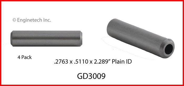 Enginetech GD3009 Engine Valve Guide Set for Isuzu and Chevrolet Vehicles
