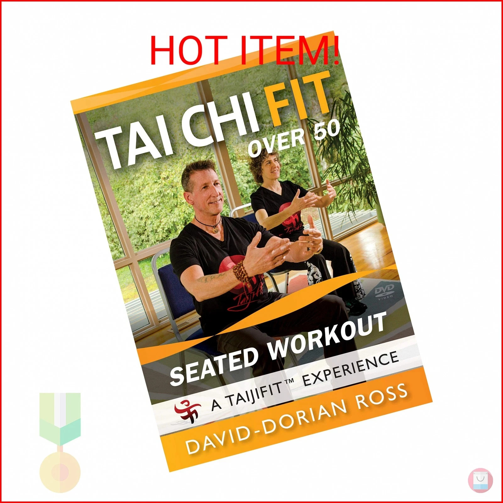 Tai Chi Fit Over 50 Seated Workout DVD - Chair exercises - Great for seniors. Fo