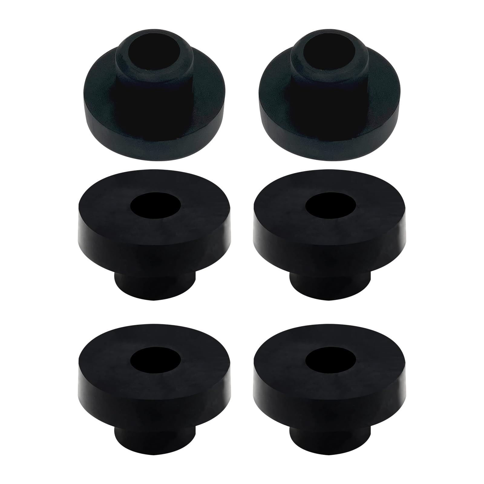Fuel Tank Grommet 6Pcs Nitrile Rubber Bushing For Lawn Mower Generator Tractor
