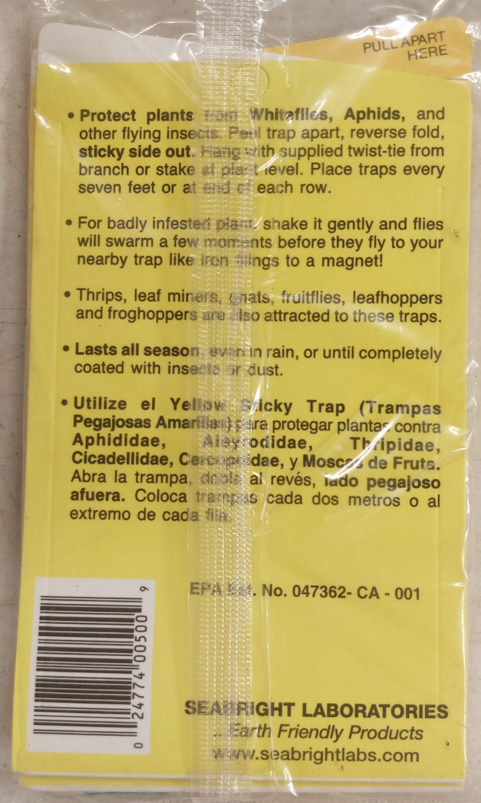 Yellow Sticky Aphid Whitefly Traps (10)