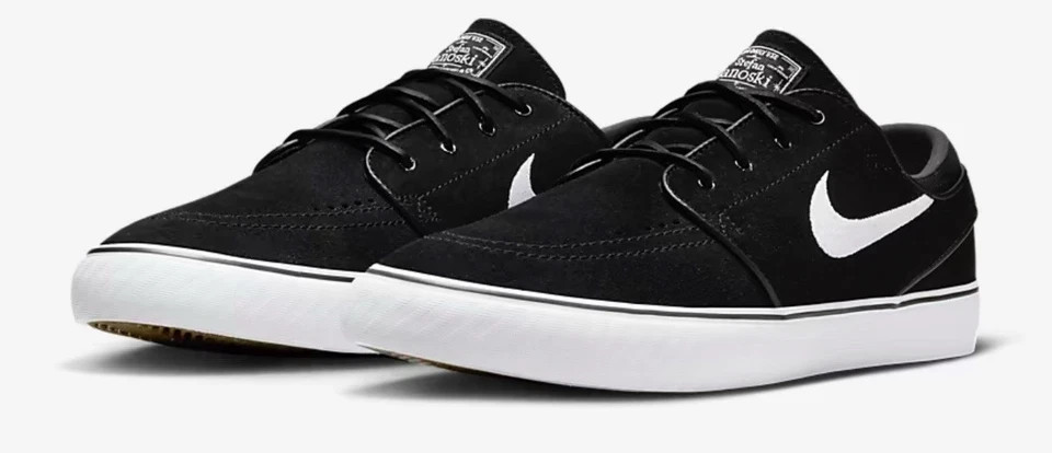 Nike Zoom Stefan Janoski+ SB Men's Shoes Black White Multi-Sz FD6757 001