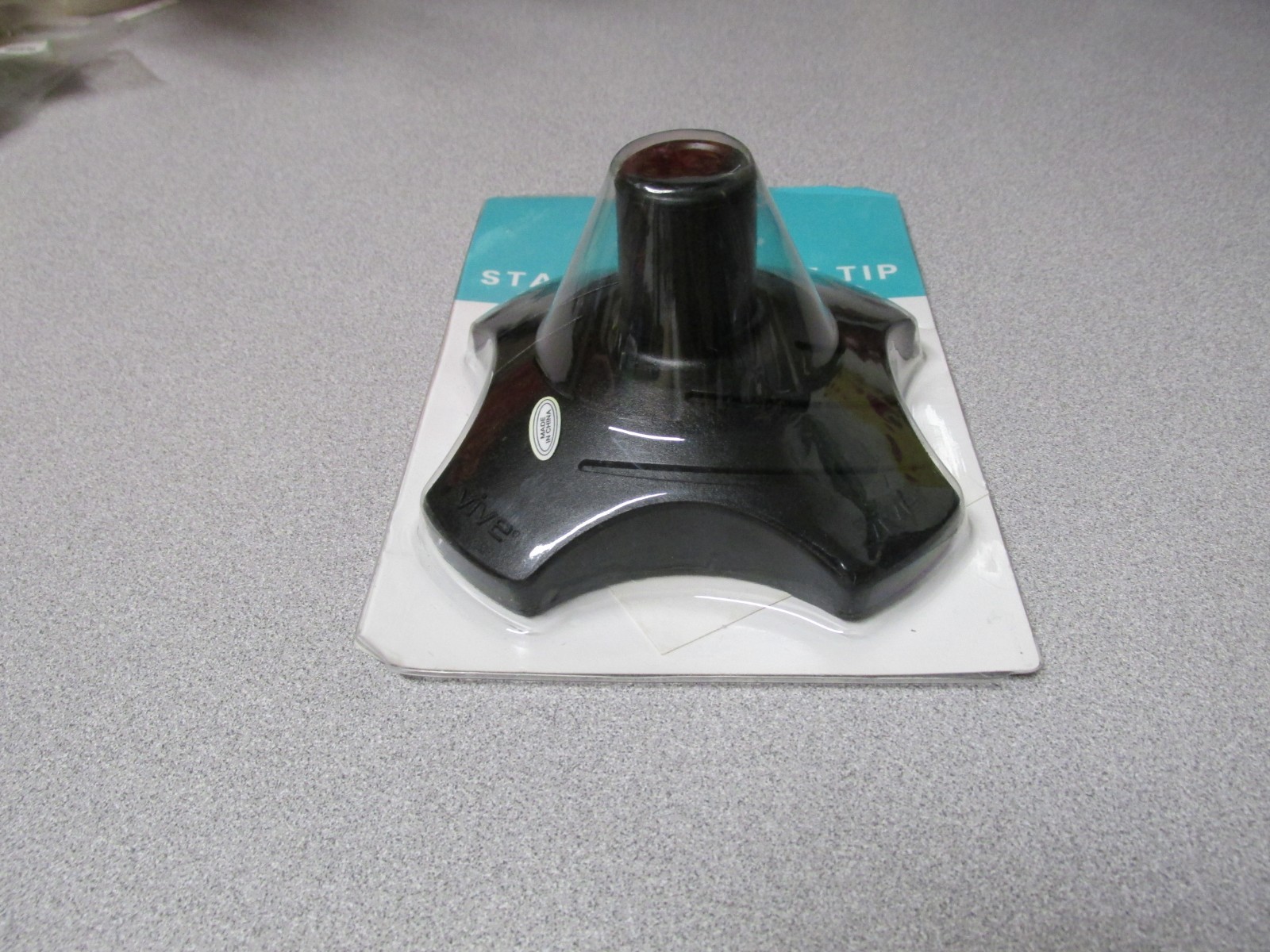 VIVE Self Standing Cane Tip Heavy Base Black