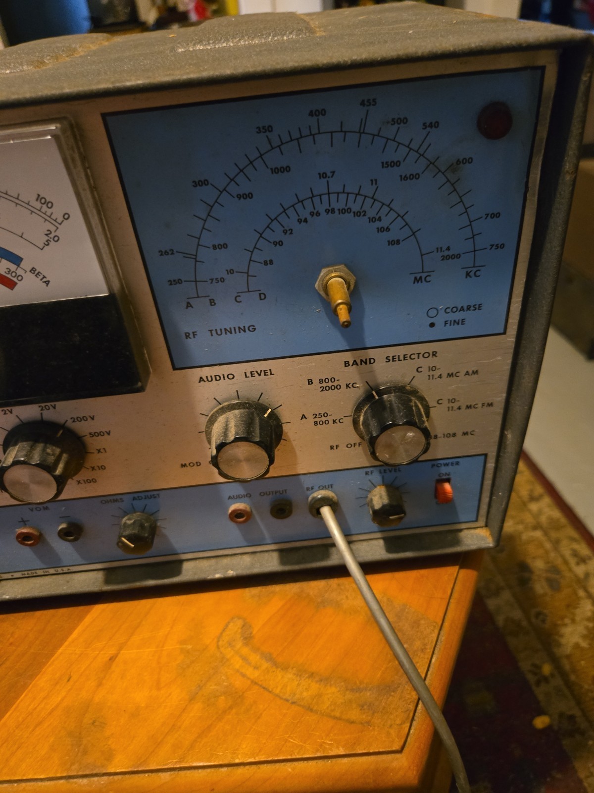 Bk Transistor Equipment Analysis Model 970