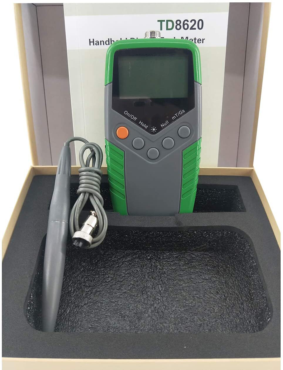 Digital Gaussmeter Tesla Meter Tester with Accuracy 1 Percent Max Range 2000mT