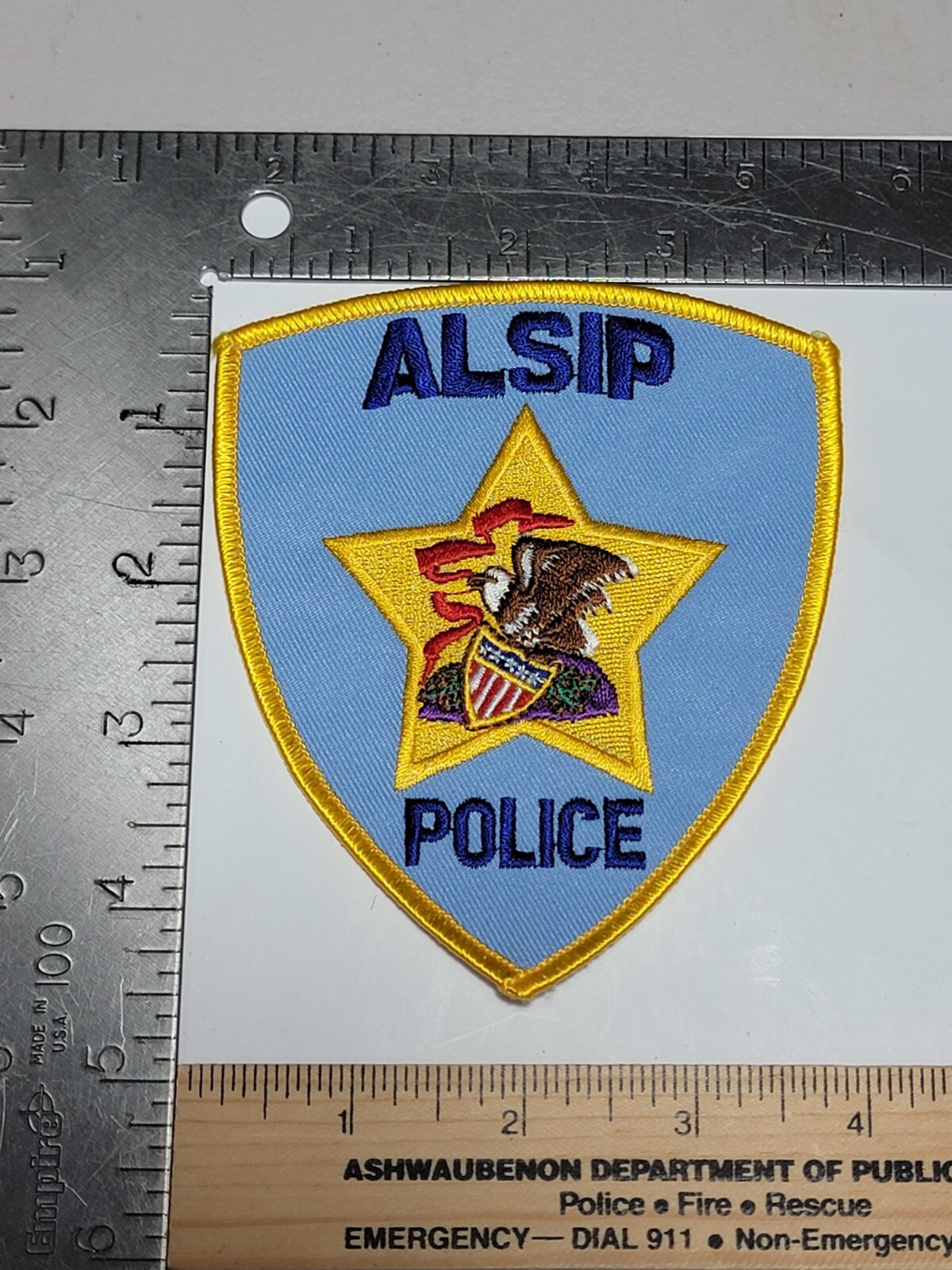 C3B Police Patch Illinois Alsip