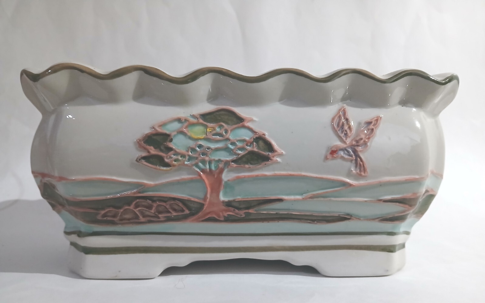 Ceramic Dish Garden Planter AAA IMPORTS  Decoware