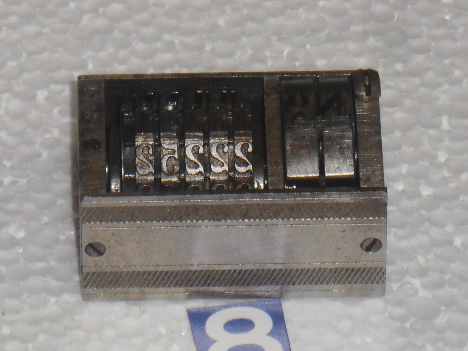 BOSTON Letterpress Numbering Machine | 8