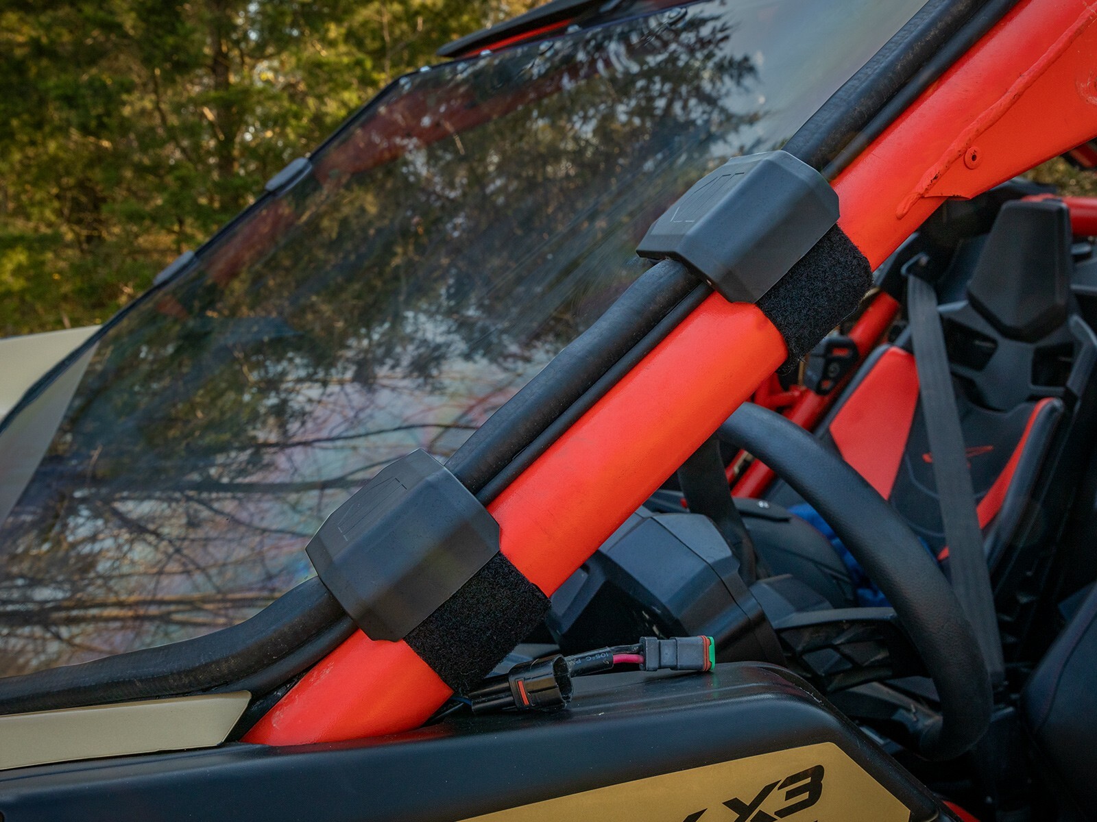 SuperATV Full Windshield for Can-Am Maverick X3 without Intrusion Bars - Light