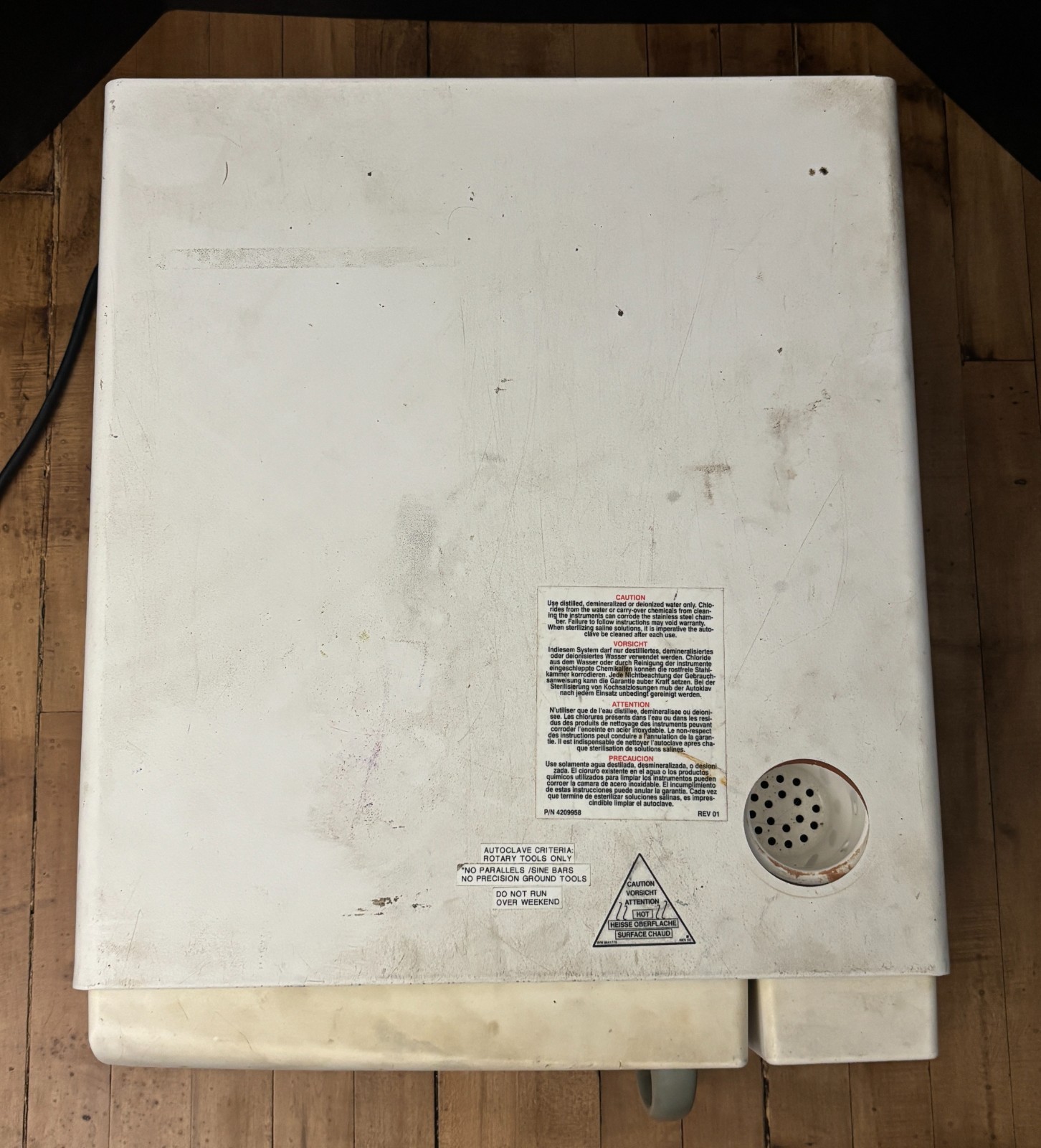 Pelton And Crane Delta Q Model AF Autoclave