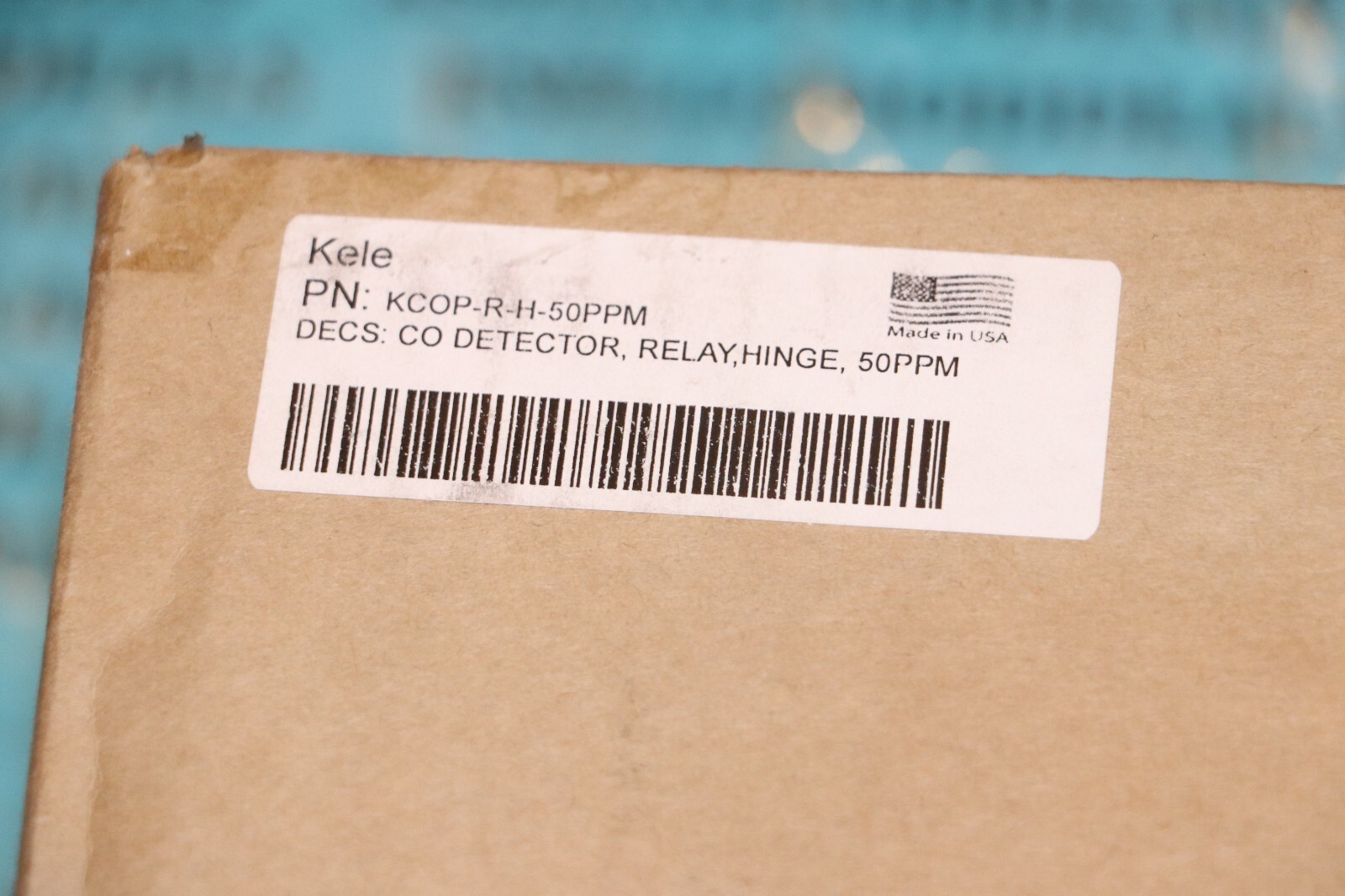 Kele KCOP-R-H-50PPM CO Detector Relay New
