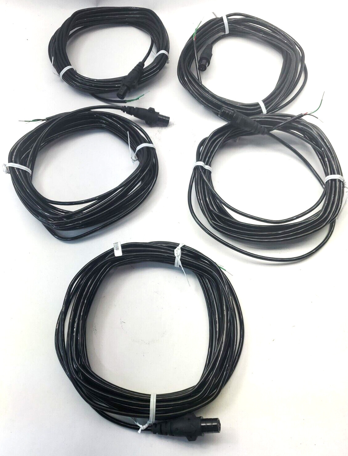 LOT OF 5, AMR 111 MALE, 20FT BLACK, CA-1284-200-2-06-EHAT
