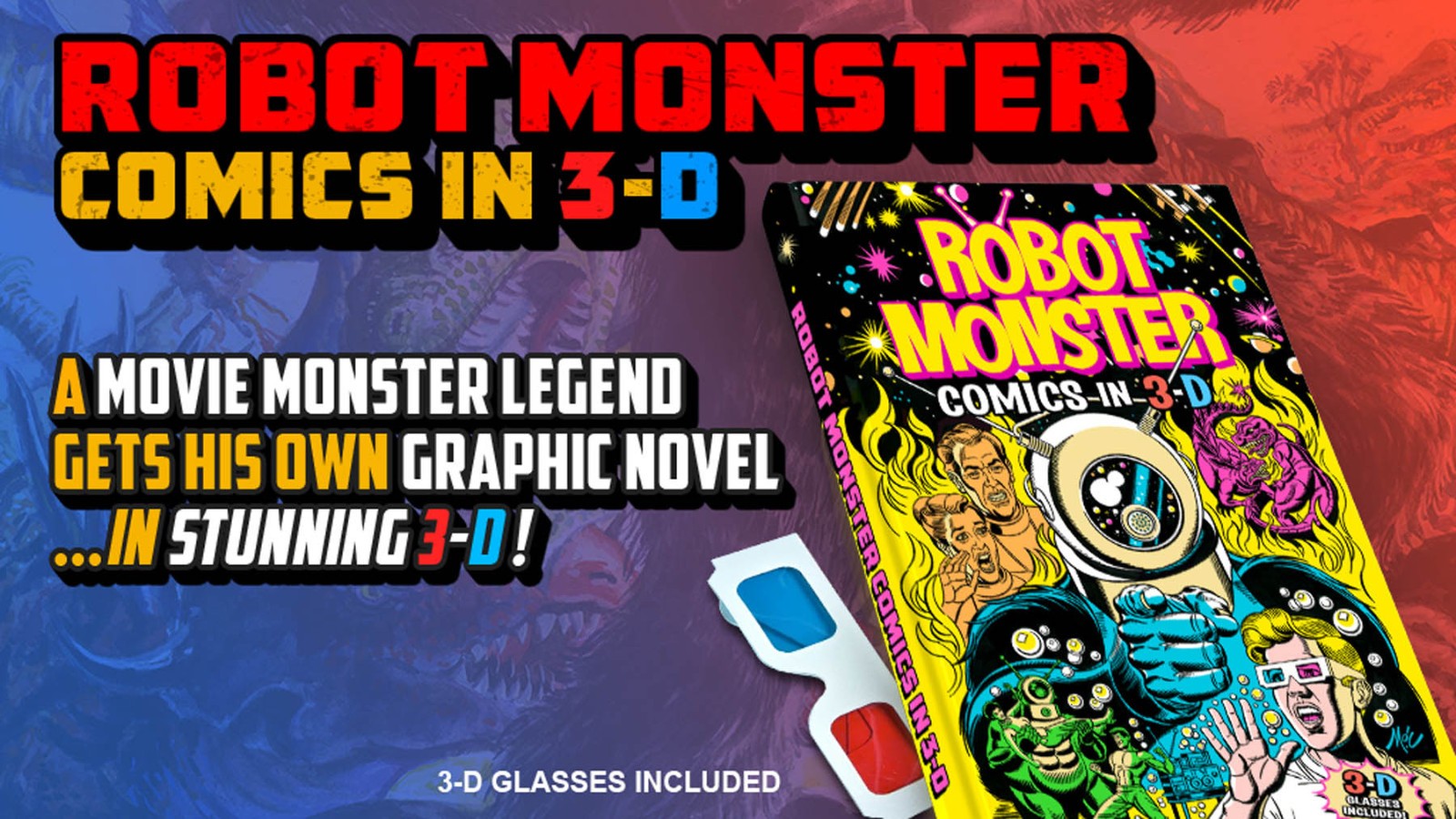 Robot Monster Comics in 3D Rondo Award Winning Graphic Novel