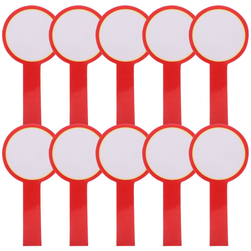10 Pcs Score Boards for Outdoor Games Sports Scoreboard Erasable Whiteboard