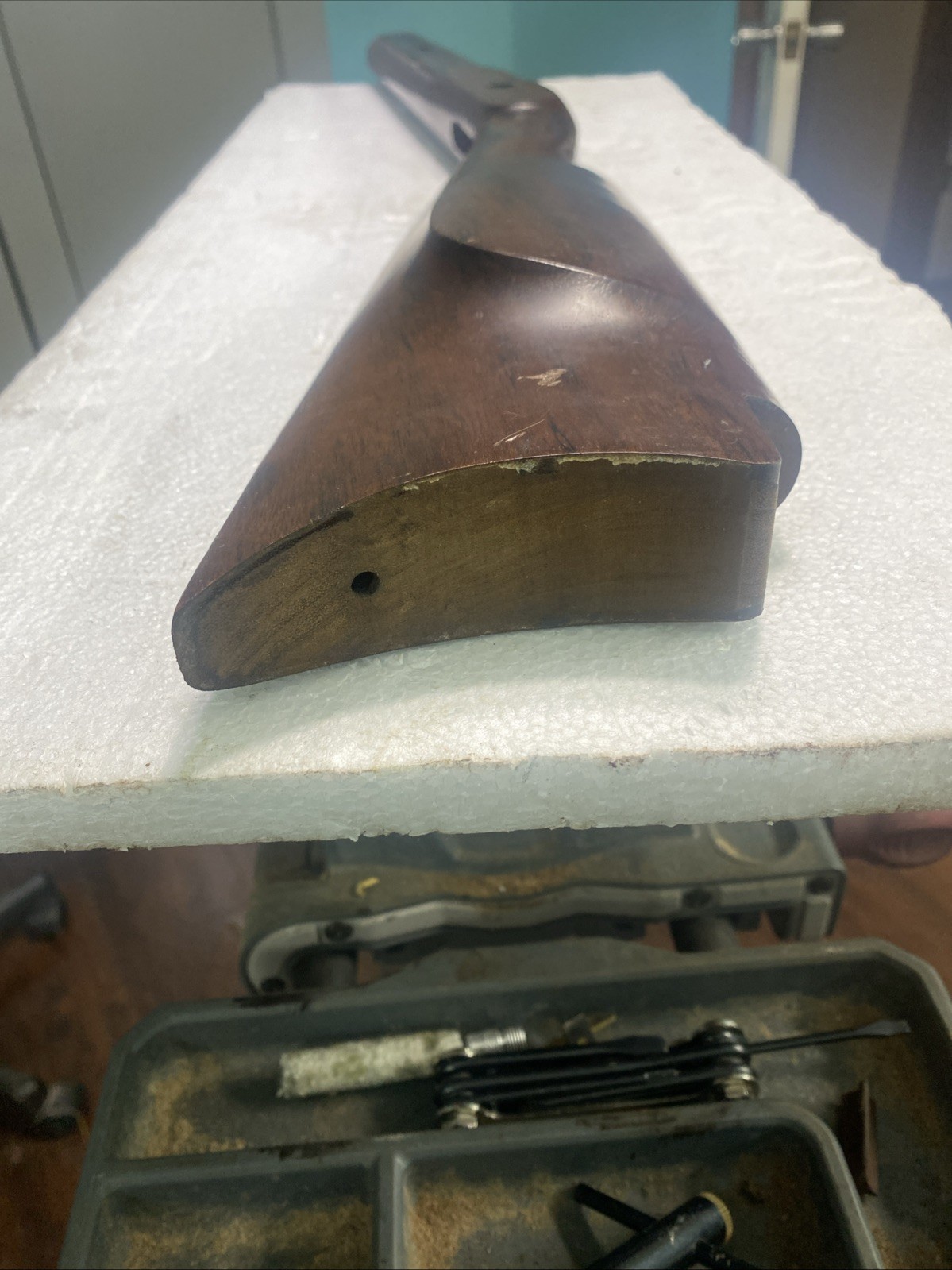 Investarms Hawken Muzzleloader Stock, Figured Walnut(Please Read Description!!!)