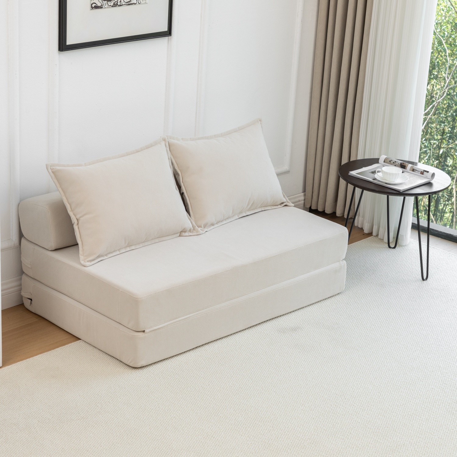 Convertible Sofa Bed Floor Couch Chair Folding Sofa Bed Sleeper Lounge Chairs