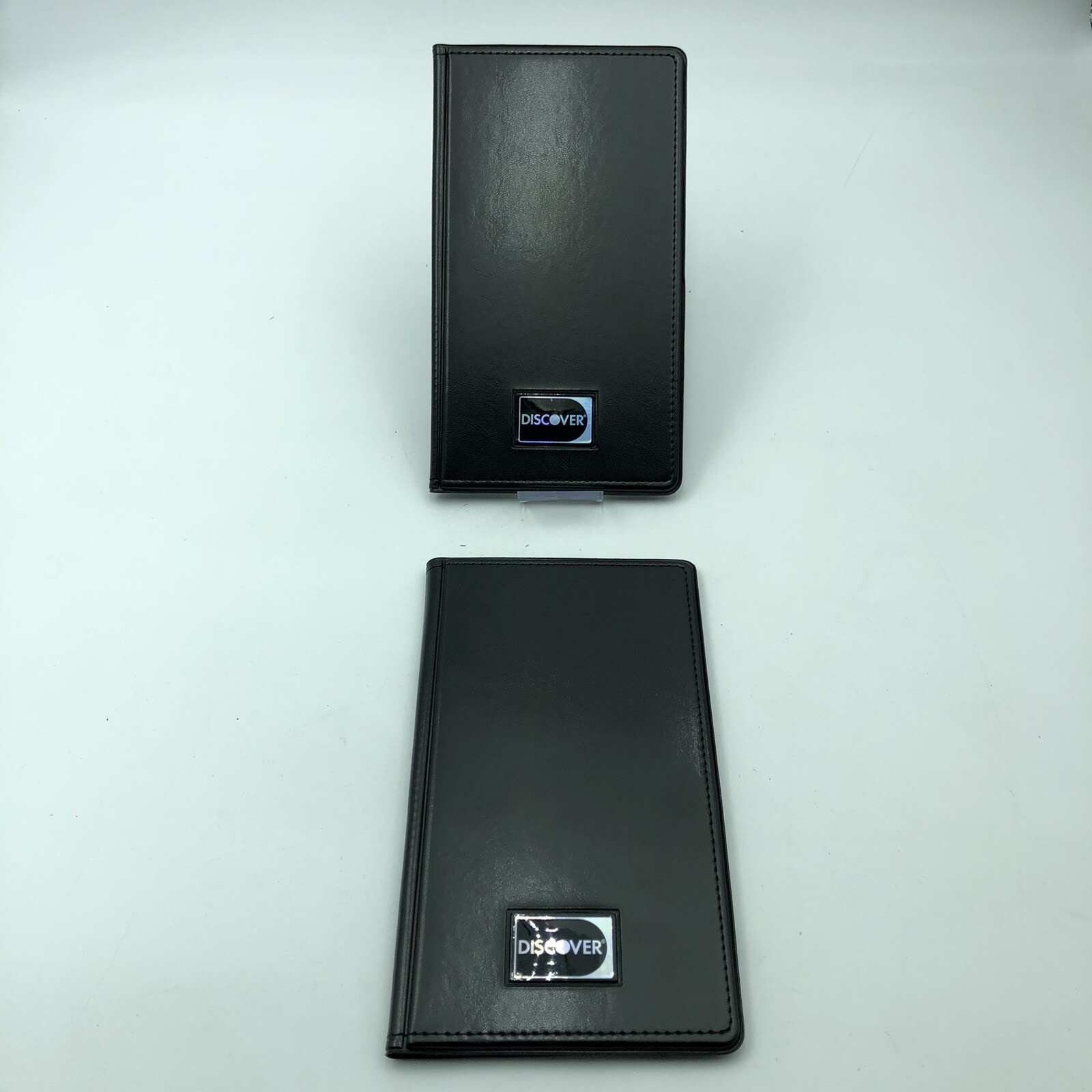 (LOT 2) New Double Panel Discover CHECK Books PRESENTERS RESTAURANT