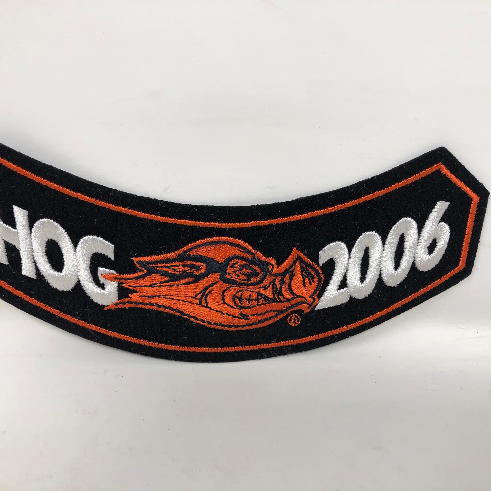 New Harley Davidson 2006 HOG Harley Owners Group Rocker Patch Motorcycles