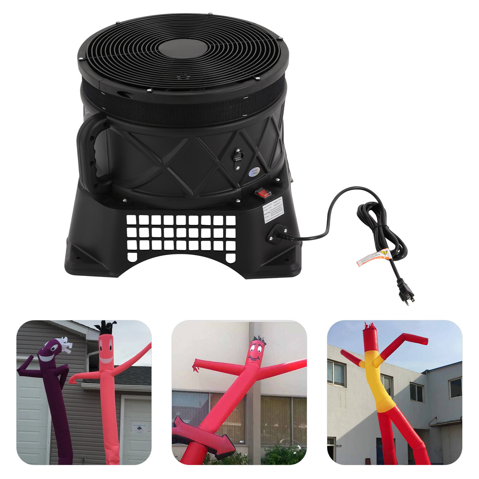 1HP Blower Fan For Inflatable Waving Puppet Electric Clockwise Blower Fan 750W
