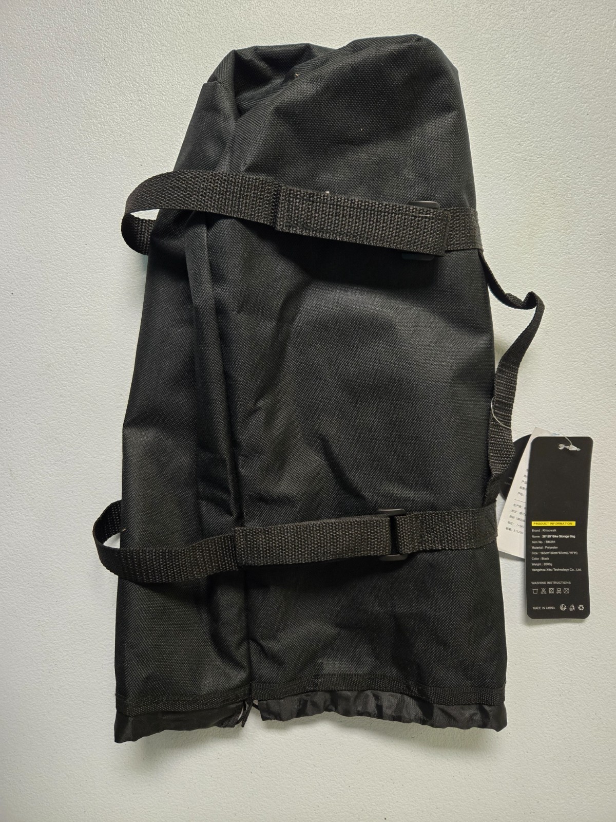 Rhinowalk Lightweight Circular Bike Handlebar Storage Bag Water Repellant