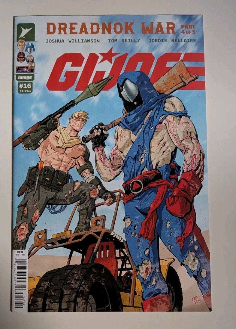 GI JOE #16 12/2025 NM-/VF+ CVR A TOM REILLY IMAGE COMICS