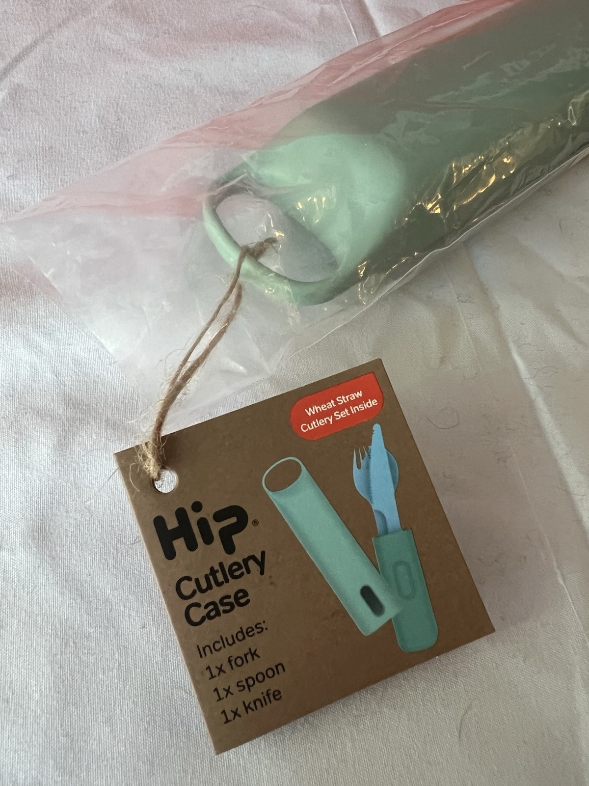 Hip Cutlery 3pc Set with Carrying Case New Dorm Room, Compact Travel