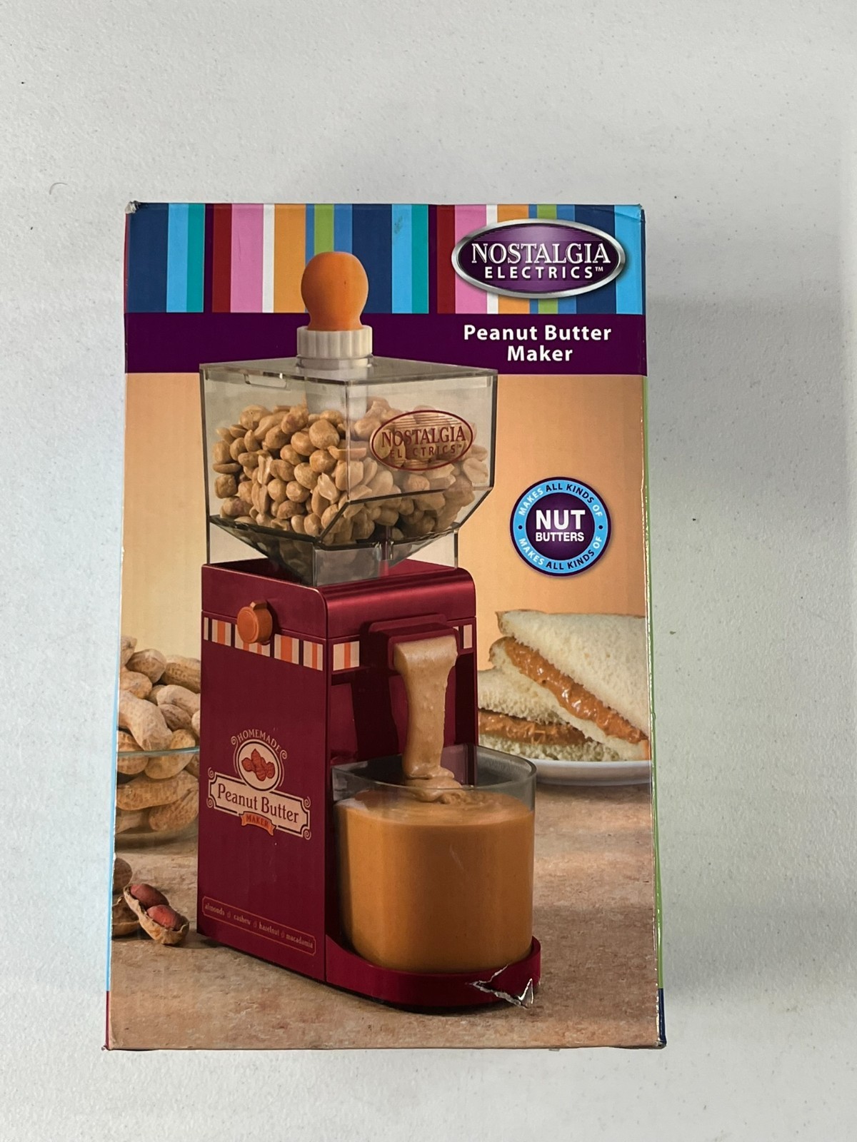 Nostalgia Electrics Homemade Peanut Butter Maker NBM400 Tested Works